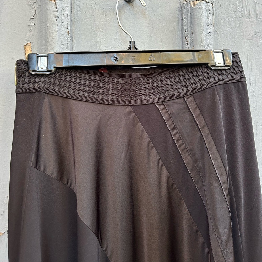 High Everyday Couture black patchwork skirt, size 6