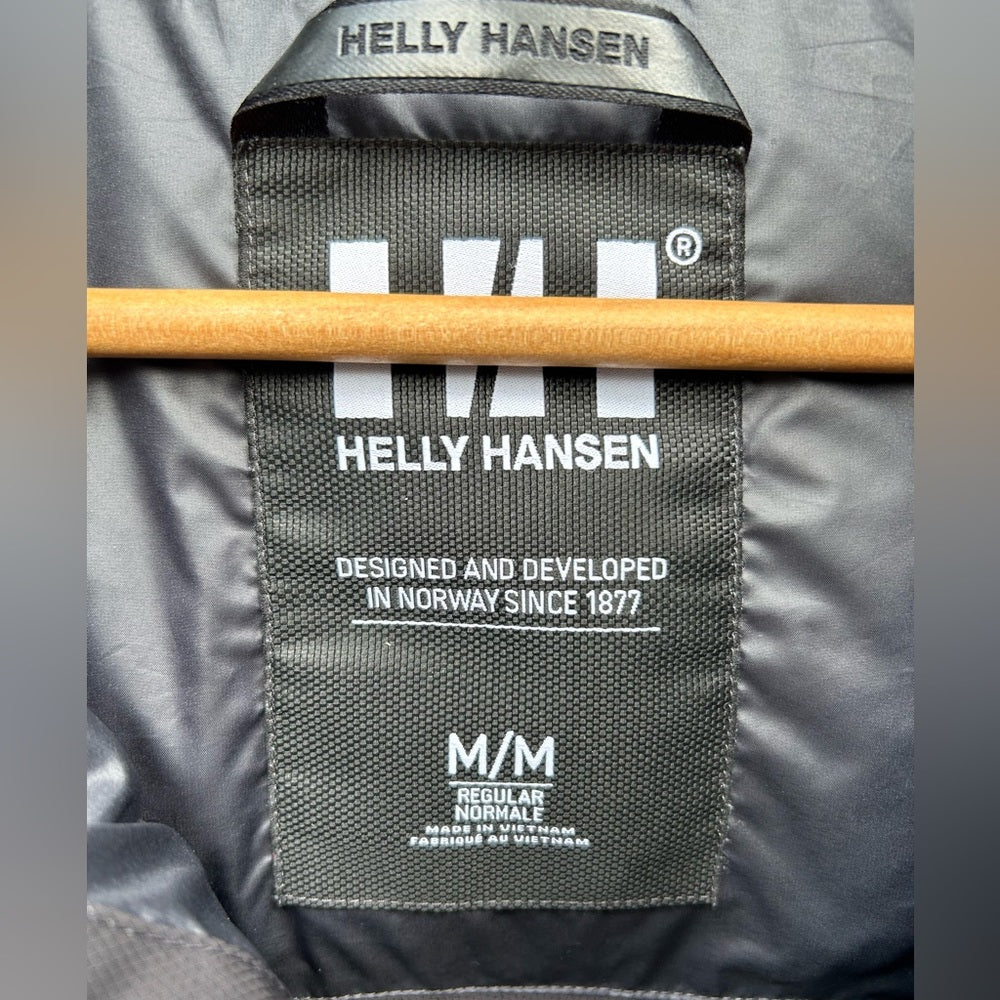 Helly Hansen Black Beloved Down Jacket, size M