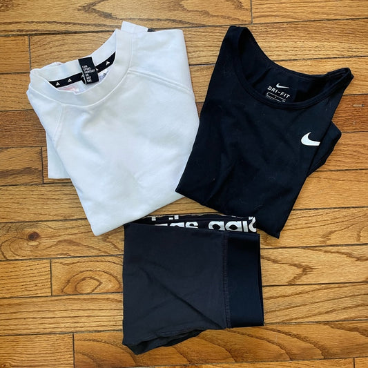 Athletic Tee Bundle, size 8-10