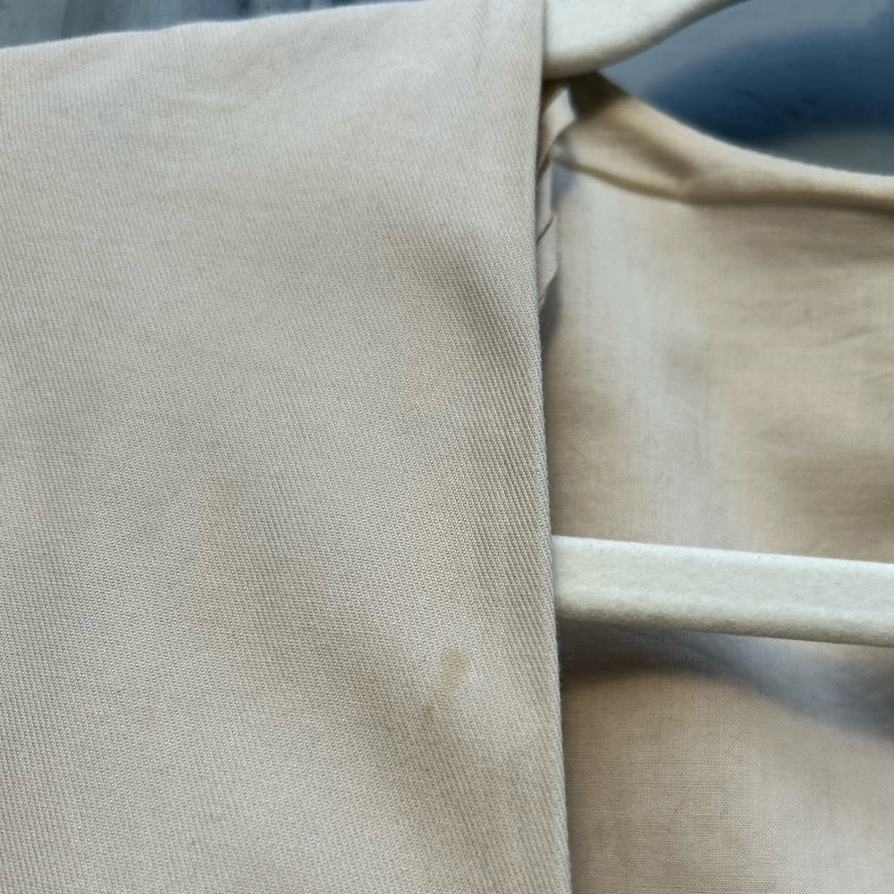 COS Organic Cotton Collarless Coat, Small