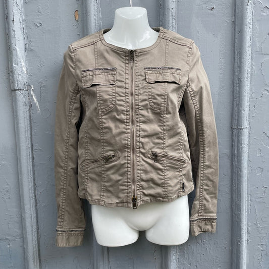 Marc Cain khaki jacket, size N3 (US 8)