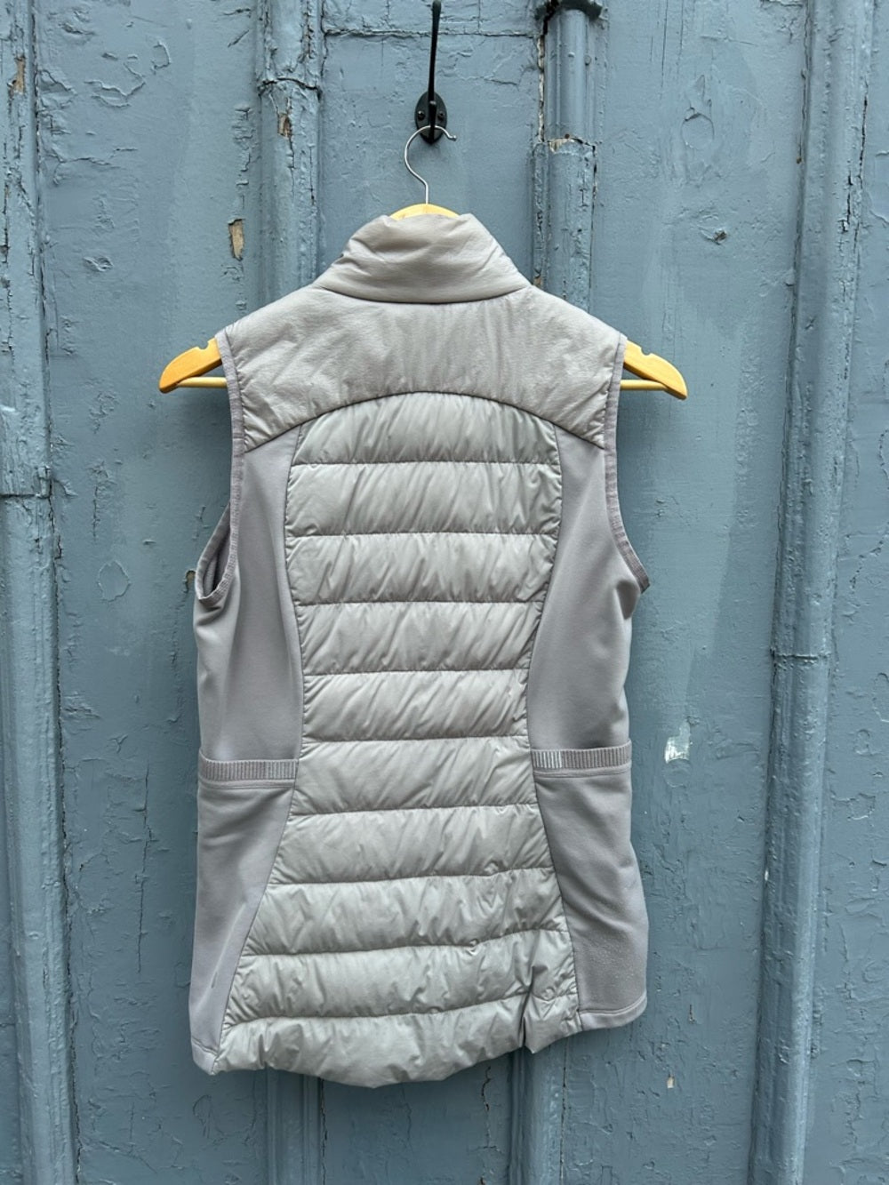 Lululemon Chrome Down for it all vest, size 8