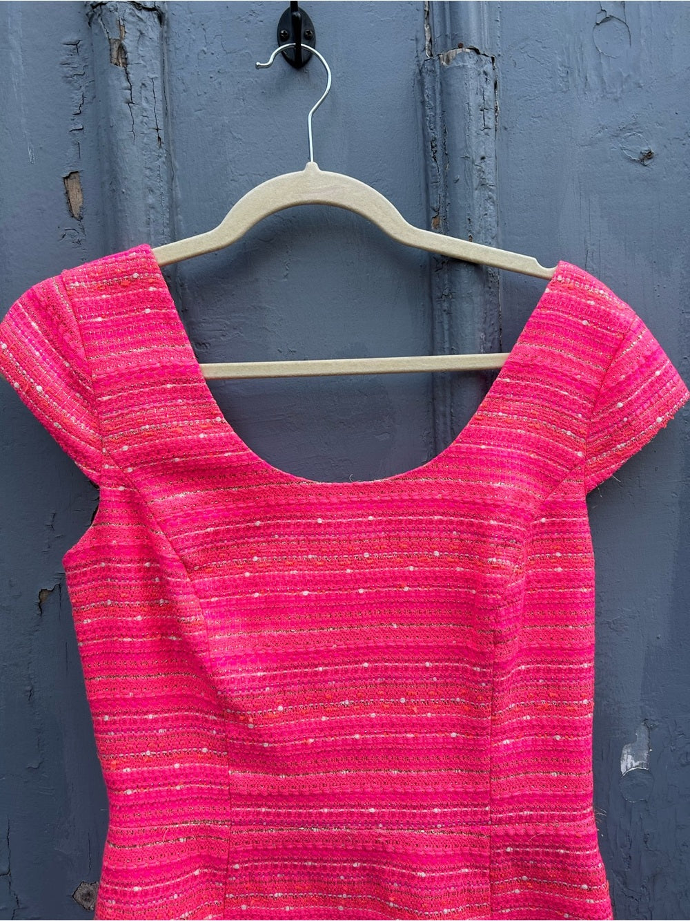 Lilly Pulitzer Pink Metallic Brocade Shift, size 6