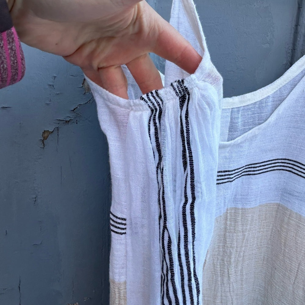 LemLem cotton Zena patchwork dress, Small