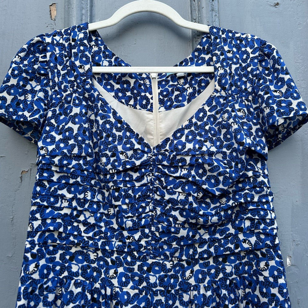 Anthropologie Leifnotes Drafted Petals Romper, size 14