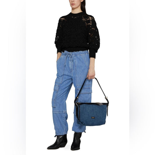 Marant Etoile Ivy denim Cargo Pants, size 36 (M)
