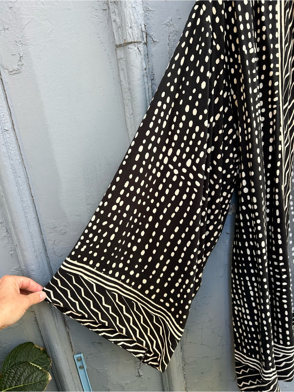 Anthropologie Bel Kazan Geometric kimono, OS