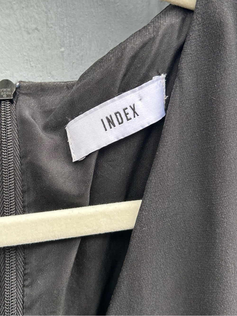 Index Black Silk jumpsuit, size M