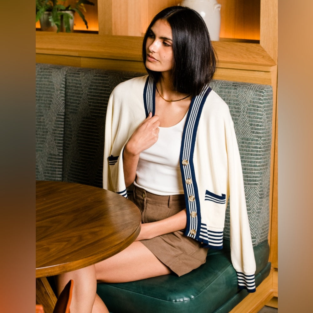 Able Madilyn Varsity Sweater, BNWT, size 1X,