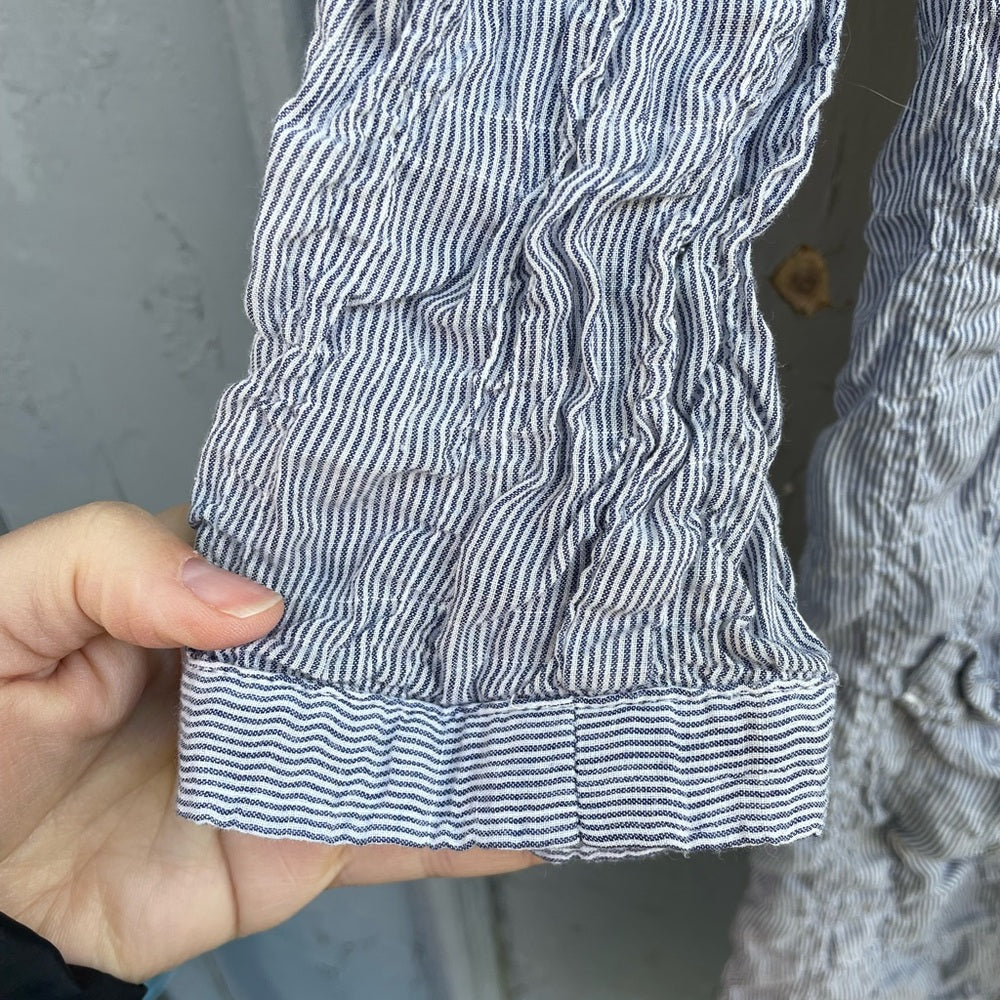 Horses Atelier Patch Pocket Peasant Dress, size “0” xs