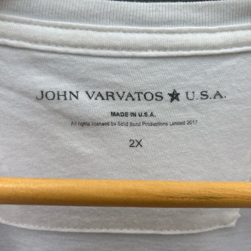 John Varvatos Men’s The Jam Tee, size 2X