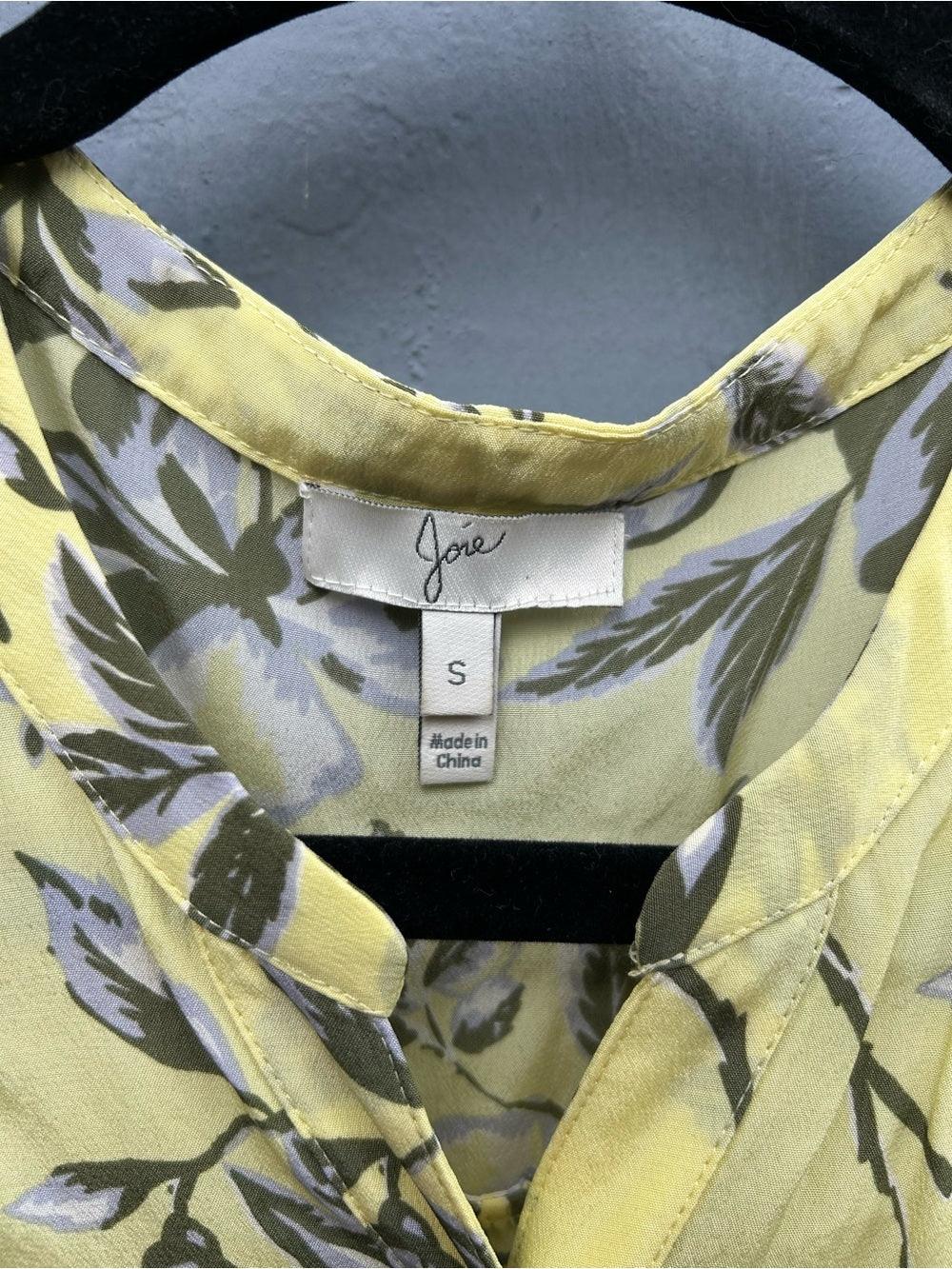 Joie Finnegan silk floral tank, Small