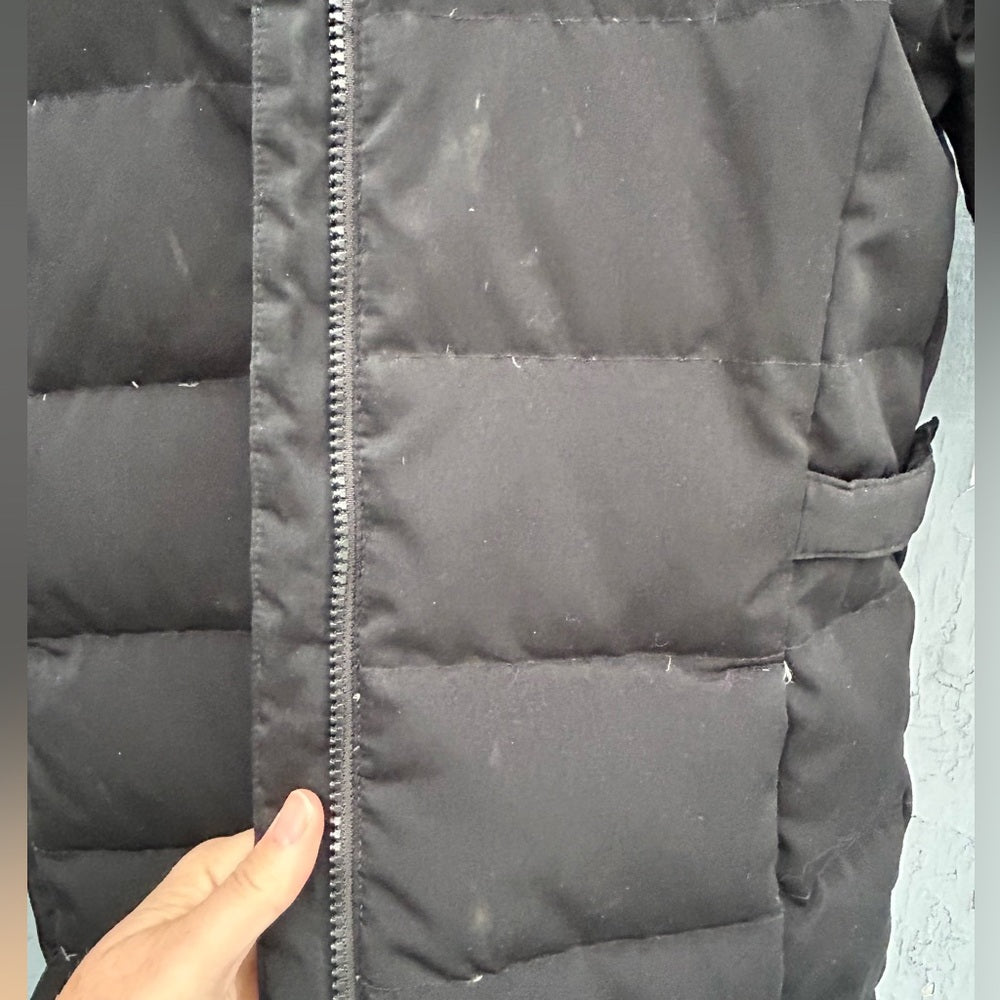 Columbia Youth Girls Black Puffer Down Filled Jacket Size7/8