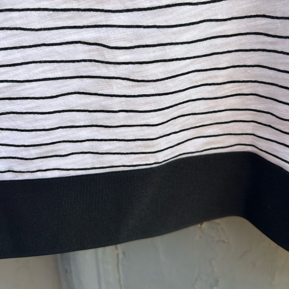Lisa Todd Striped wide tee, size M