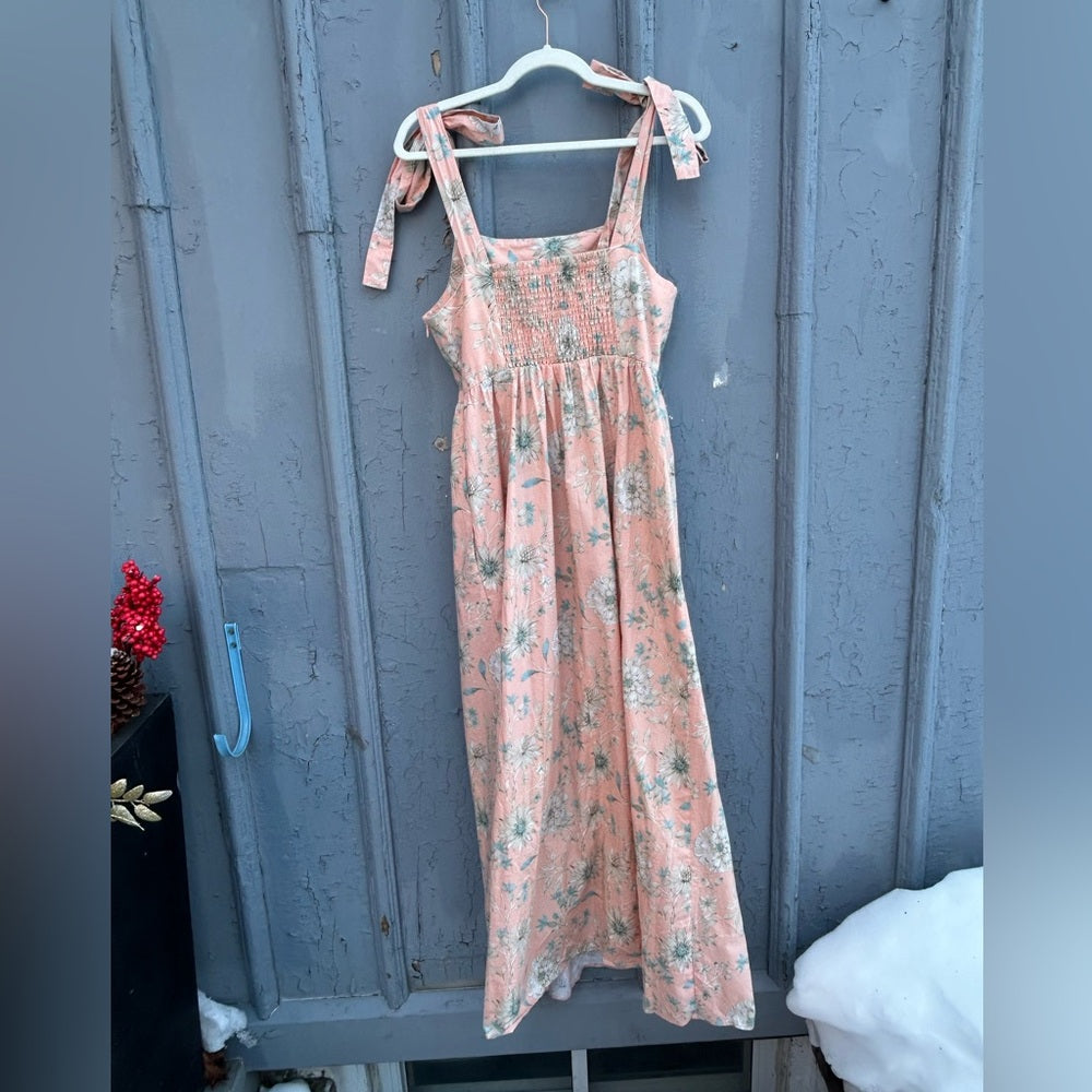 Gal Meets Glam x Anthropologie Makenna floral maxi dress, Size 8
