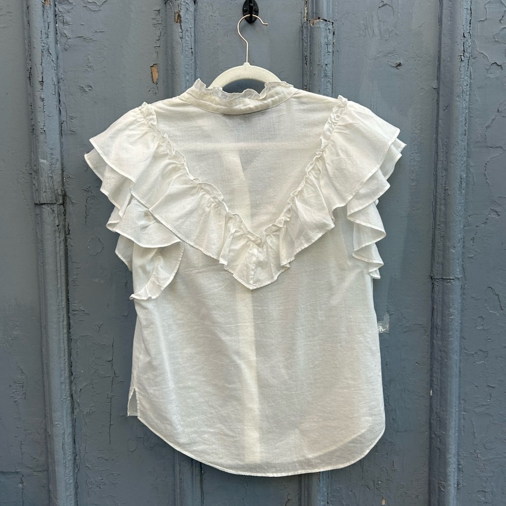 Veronica Beard Jaliyah Blouse, size M