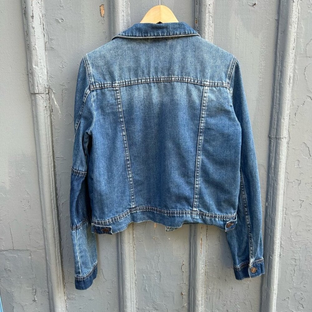 Free People Rumors Denim Jacket, Size M