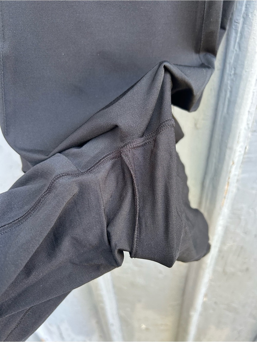 Spanx Black Open Bust Mid Thigh Shapewear, size L