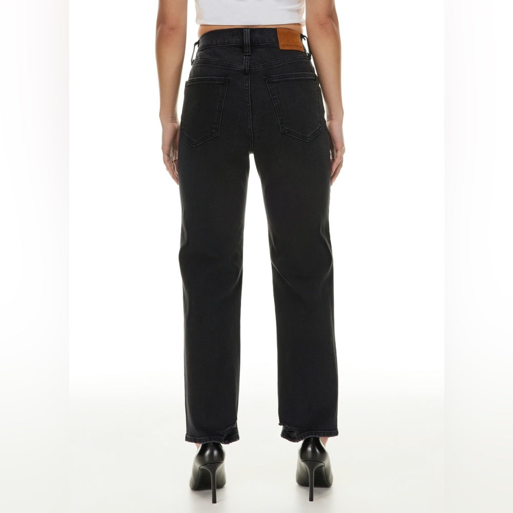 Denim Forum The Arlo Hi-Rise Straight 30L Jean, size 30