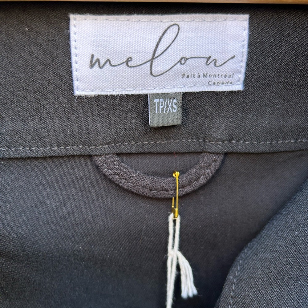 Melow by Melissa Bolduc Isabeau Assymetric Jacket, BNWT, size XS