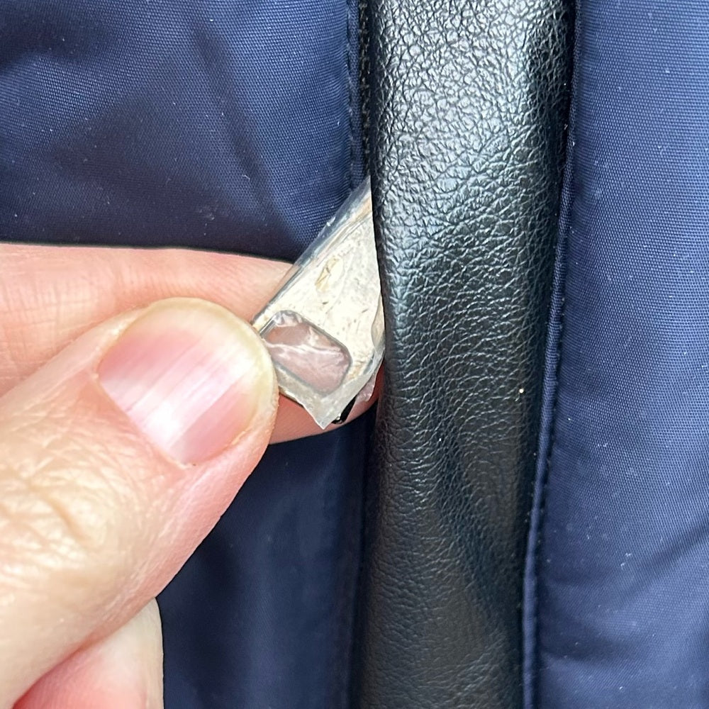 Oxygen Navy 3/4 length Parka, size XXL