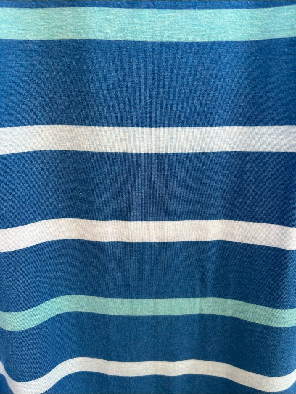 Miik Sia Blue Striped Modal Jersey Tunic, size M