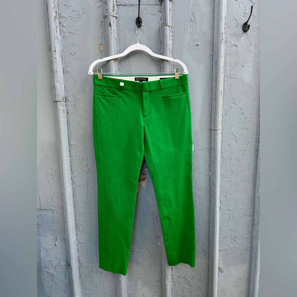 Banana Republic Green Sloan Pant, size 4