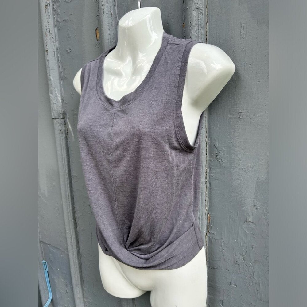 Athleta Grey Breezy Twist Tank, Small