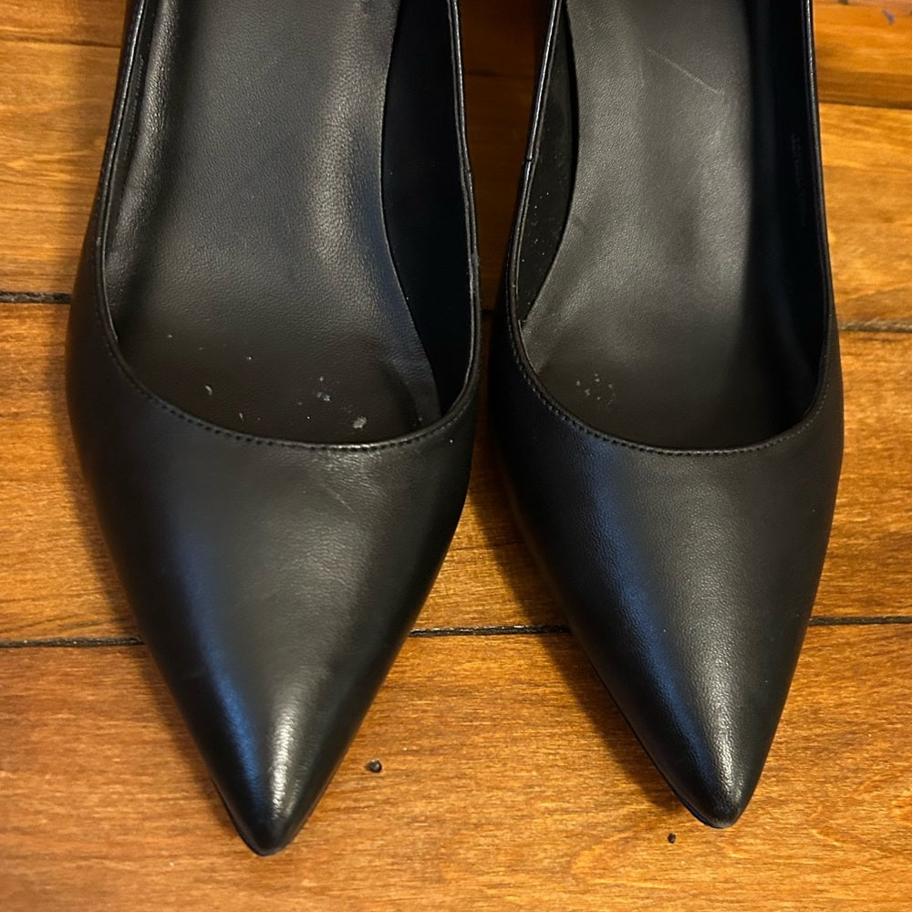 Via Spiga black pointed heels, size 10