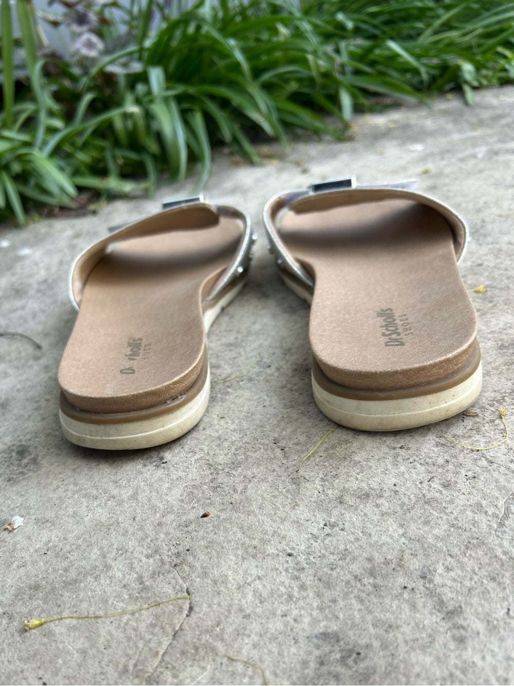 Dr. Scholl’s Nice Iconic Flat Slide Sandal, size 9.5
