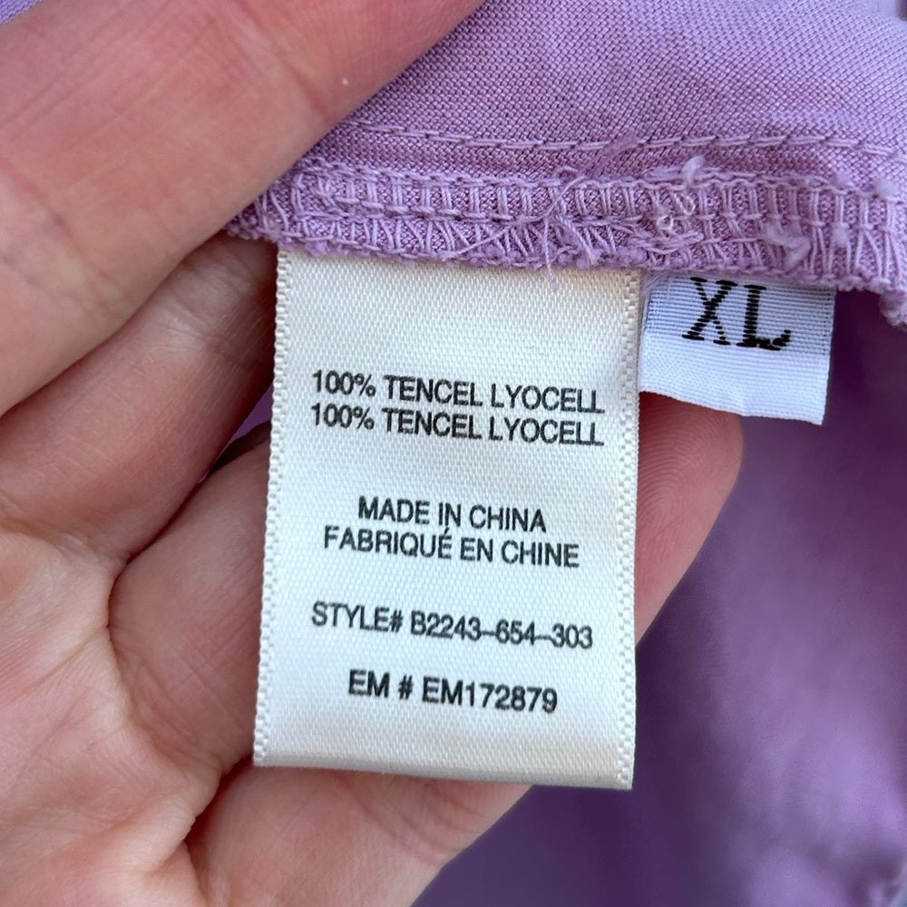 Bella Dahl Frayed Edge Neutral Cami ☀️Size Large