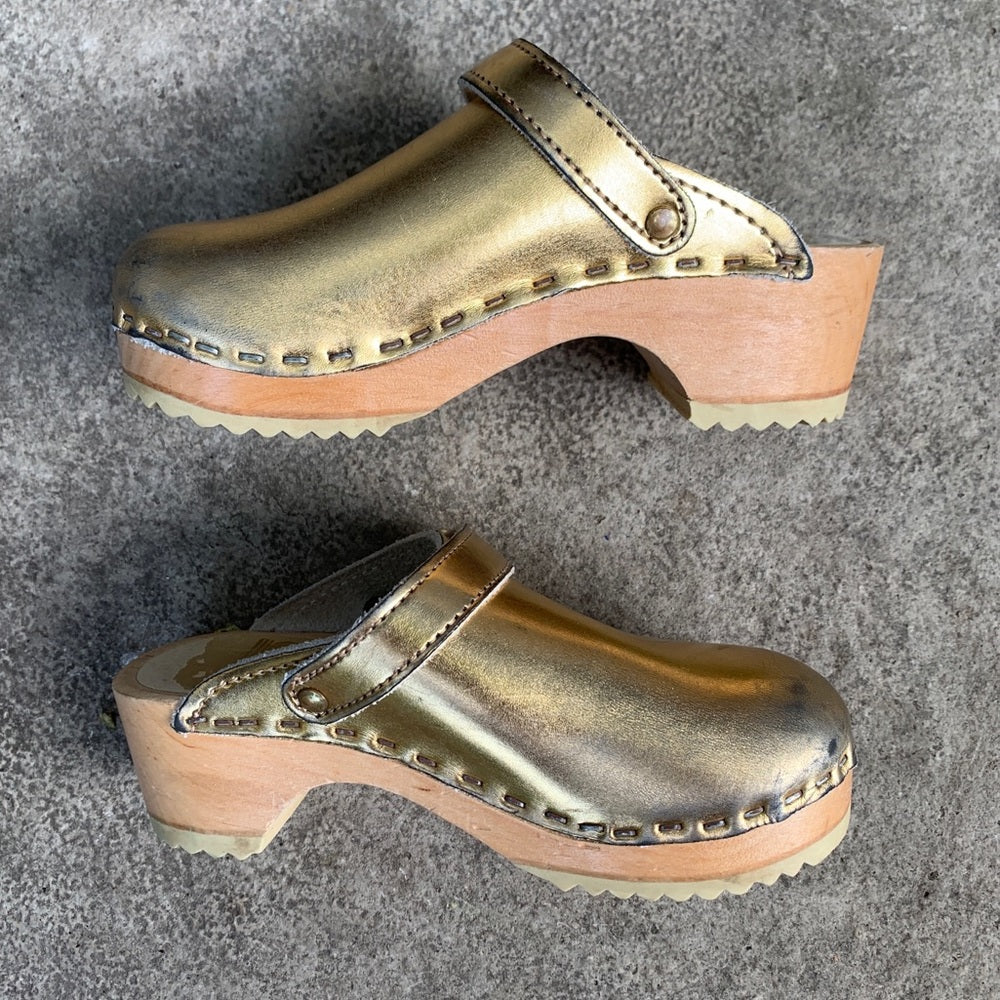 Sven gold Childrens clogs, EU 28 (Toddler 11)