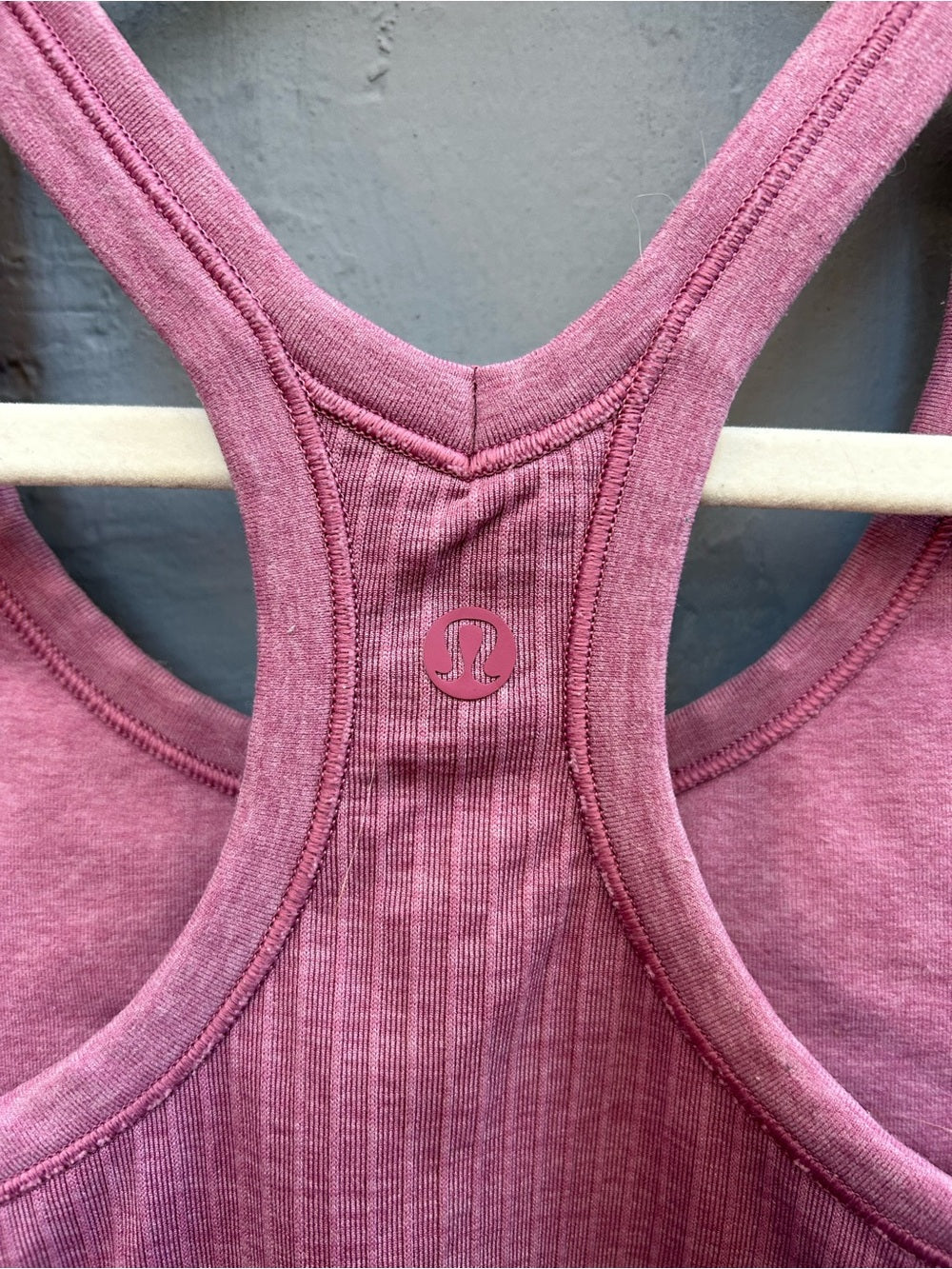 Lululemon Ebb to Street Tank Top, Pink, size 4