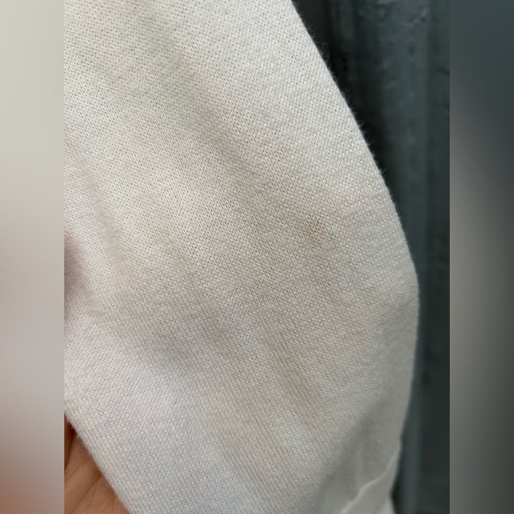 Ann Taylor Loft cream Cotton cardigan, size S