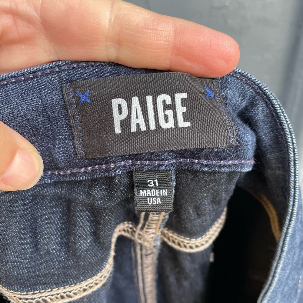 Paige Skyline Straight jeans, Size 31
