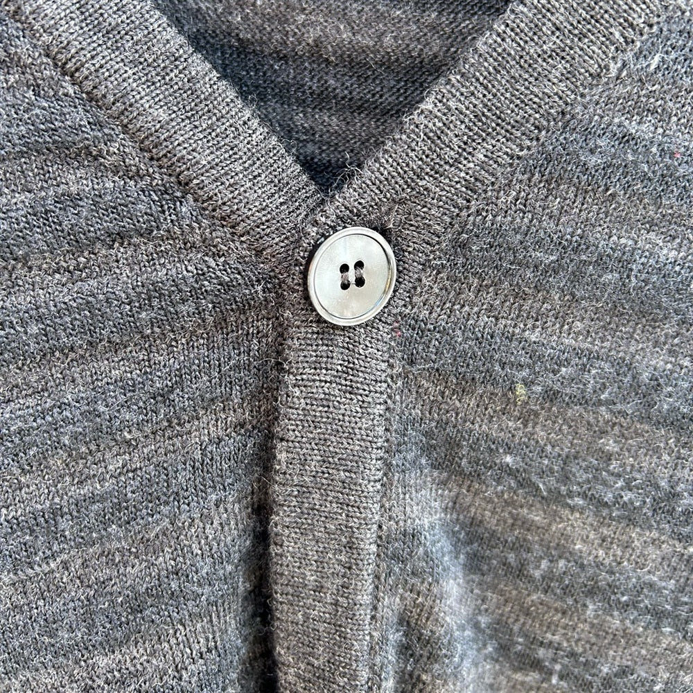 Z Zenga wool & silk cardigan, size L