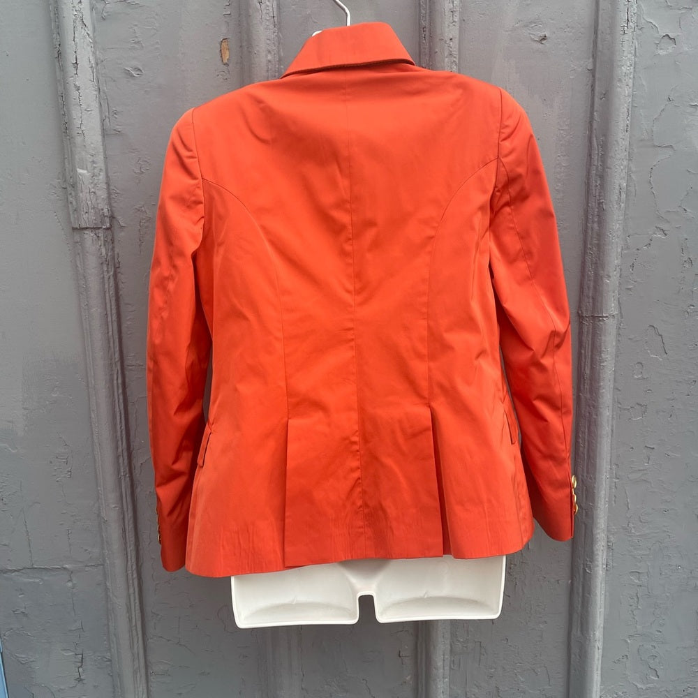 Circle Of Gentleman Women's Orange Blazer, size 8