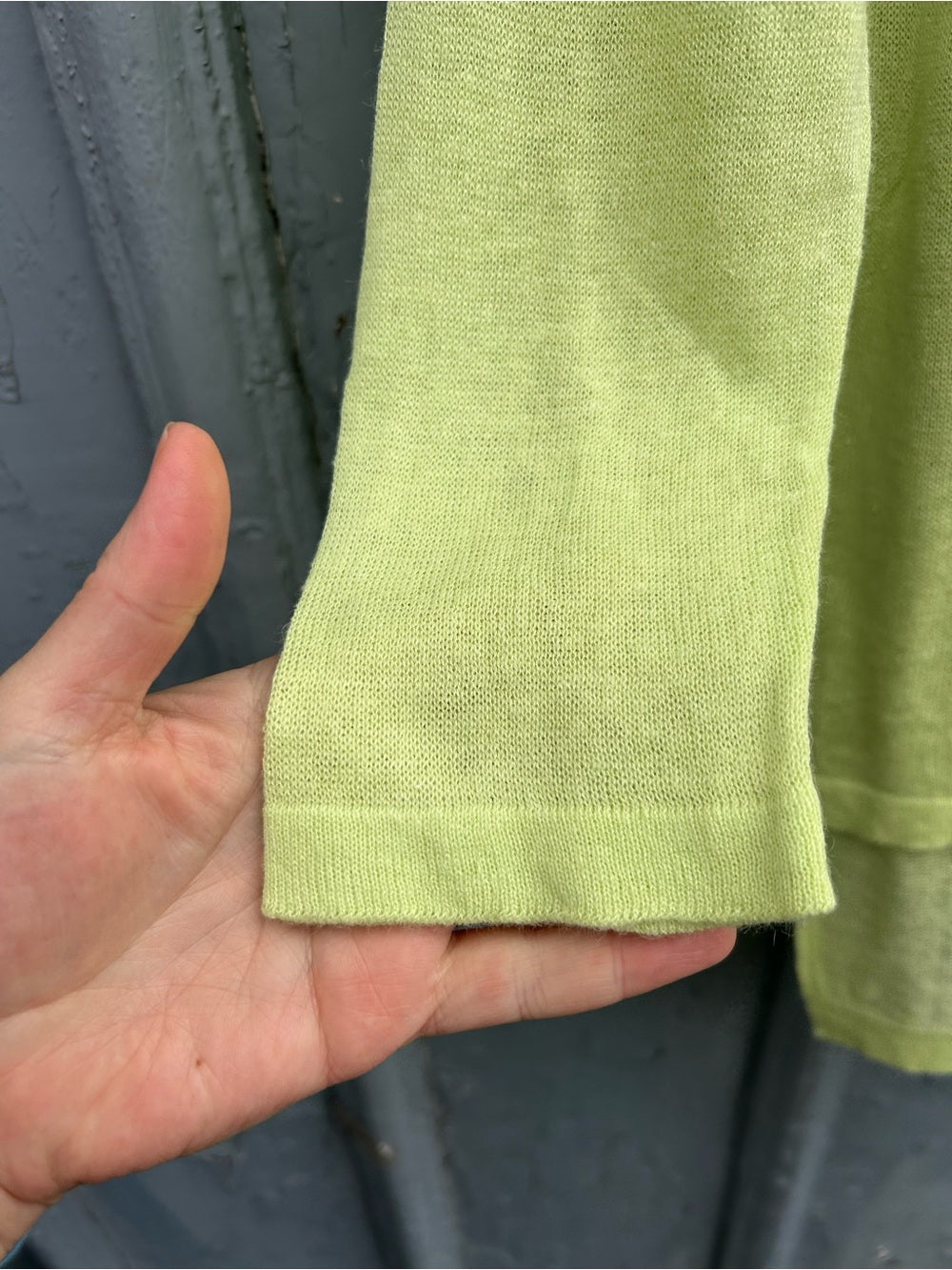 Avalin Cotton Linen Light Sweater, Small (fits oversized)