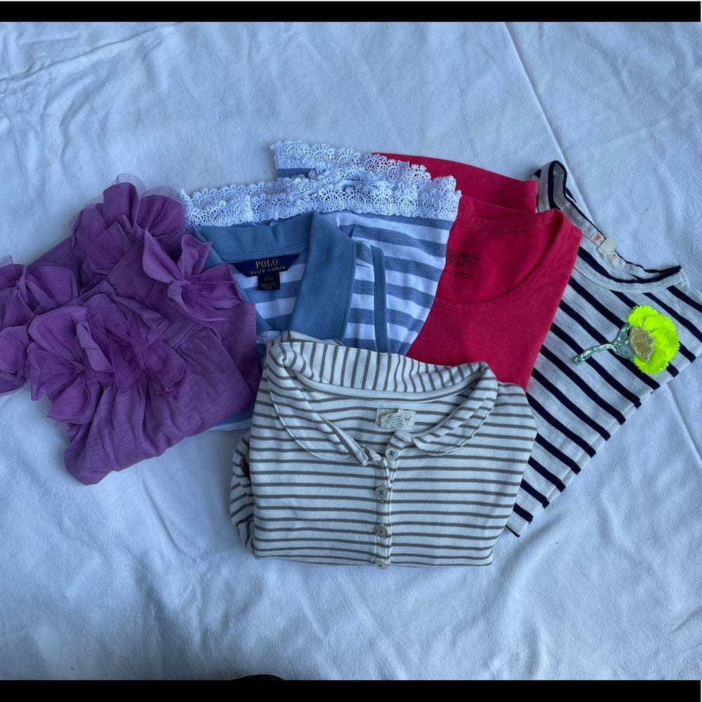 Girls size 12 clothing bundle, various brands