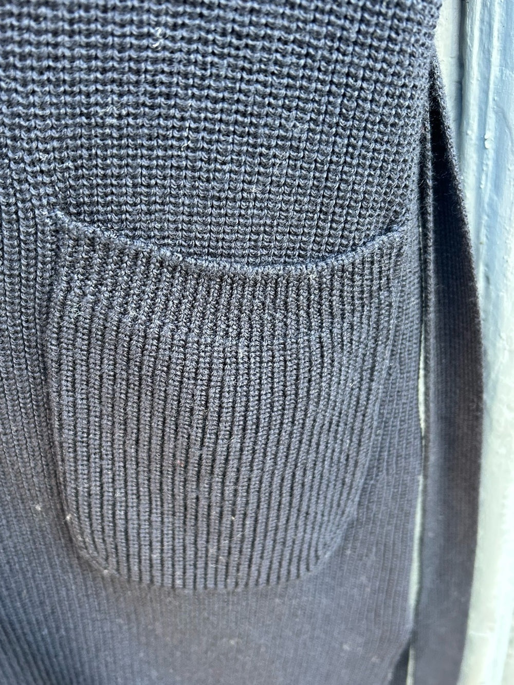 Max Mara Leisure Knitted Wool Waistcoat, BNWT, Ultramarine, size XL