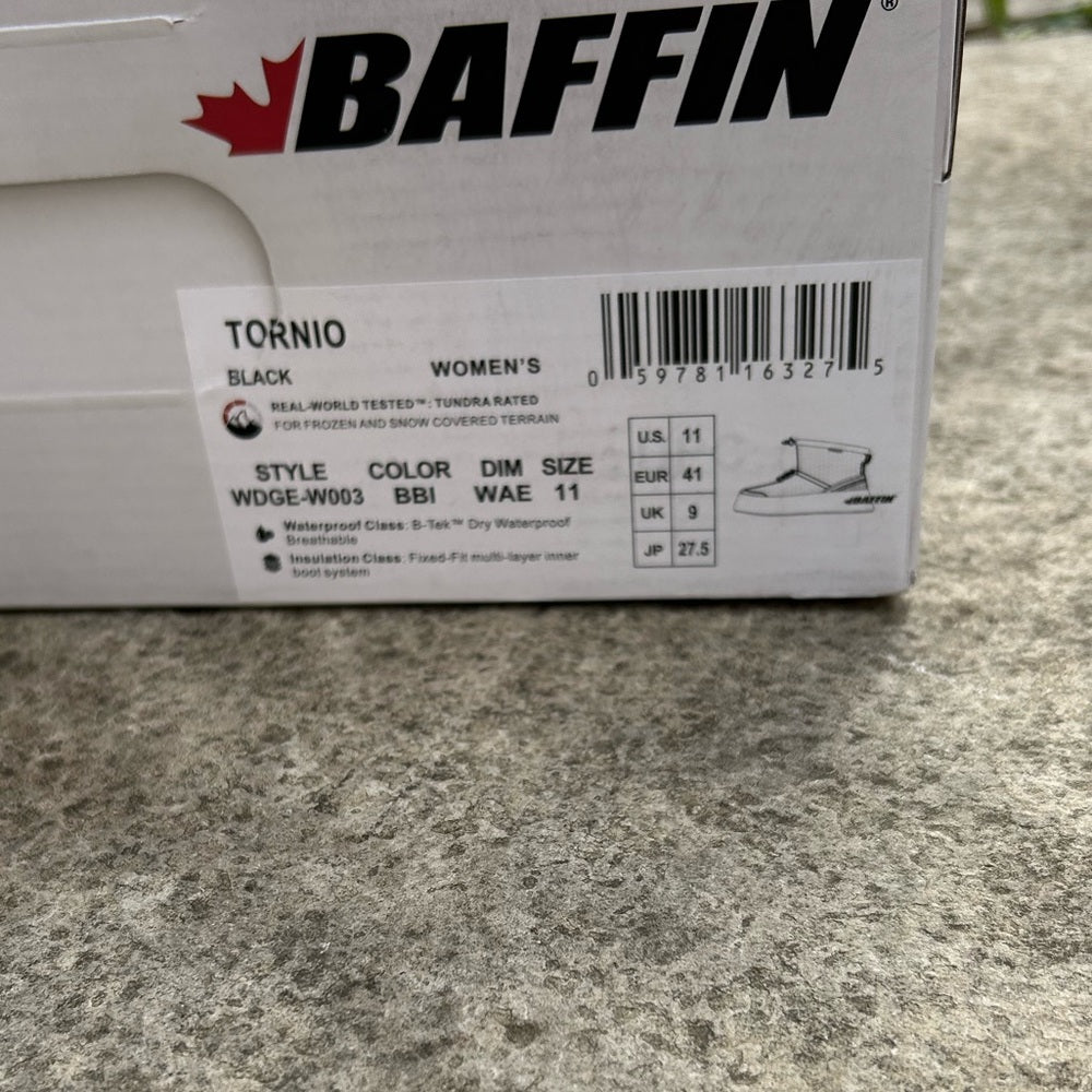 Baffin Torino Winter Boots 1, BNIB, size 11