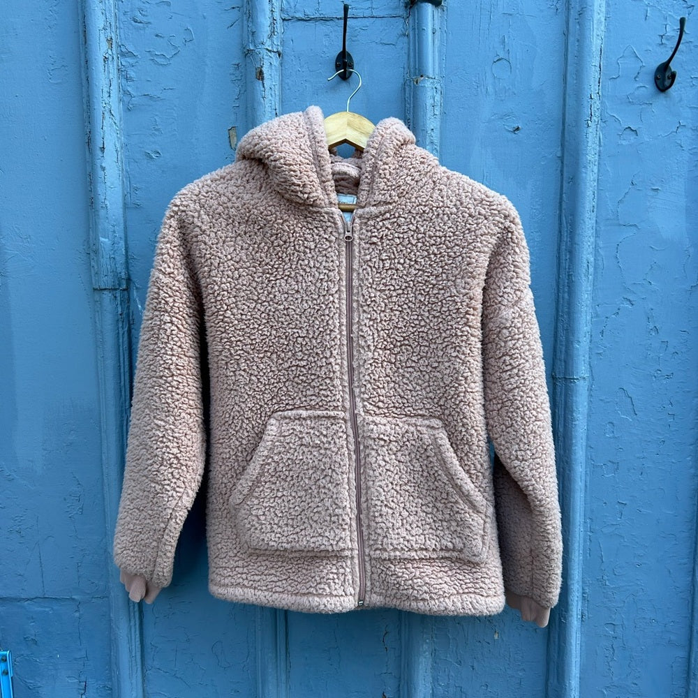 Mark & Spencer Teddy Hooded Cardigan, Medium