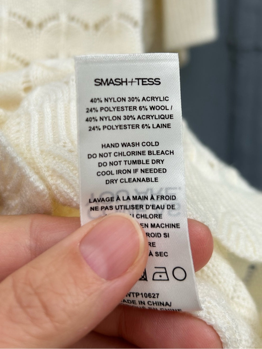 Smash + Tess x Jillian Harris Garden Party Summer Cardigan, Small
