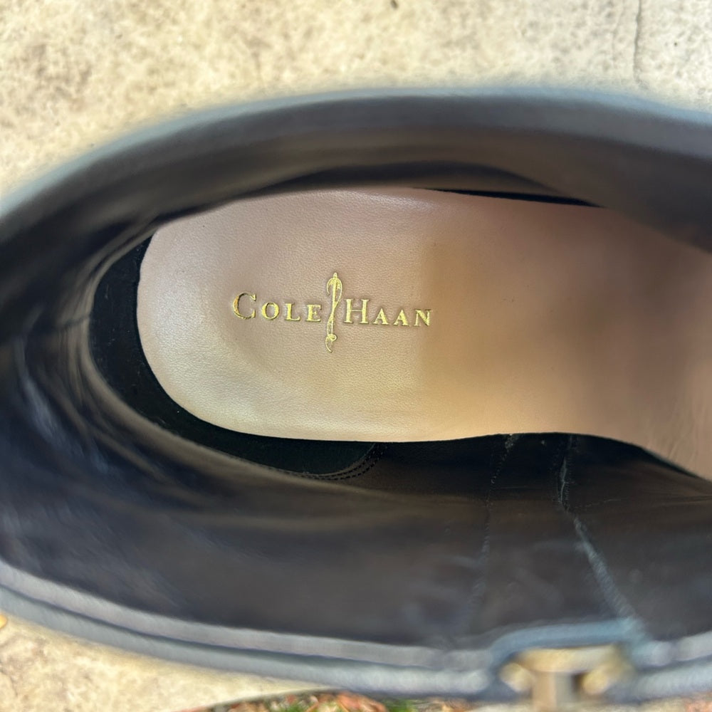 Cole Haan Black Cassidy ankle boots, size 10