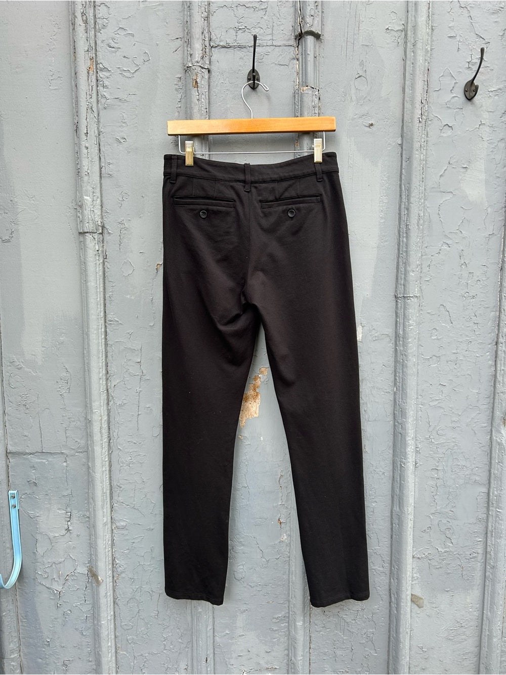Paige black Stafford Jersey trouser, size 29
