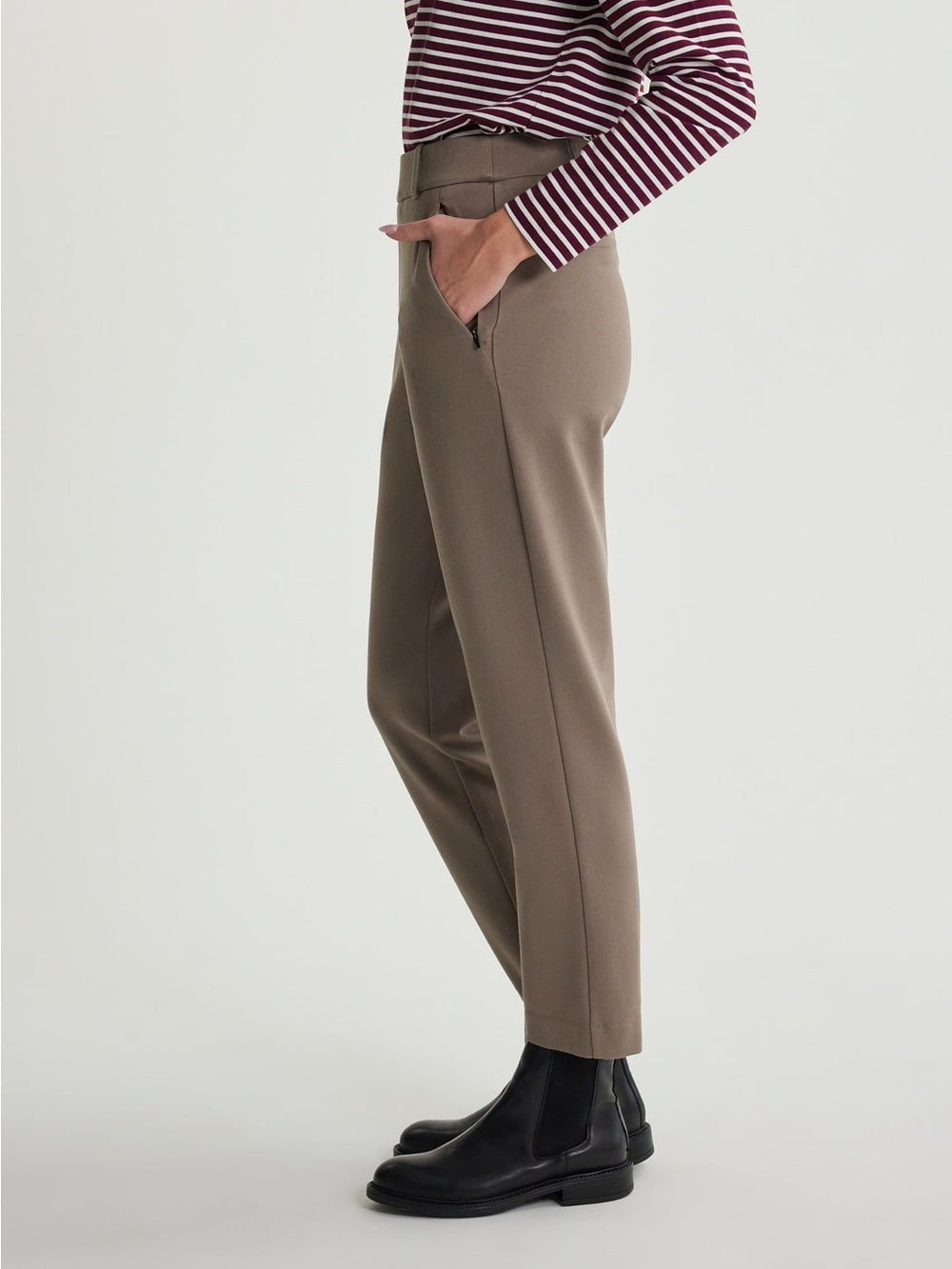 Fig Khaki Nylon trousers, size 8