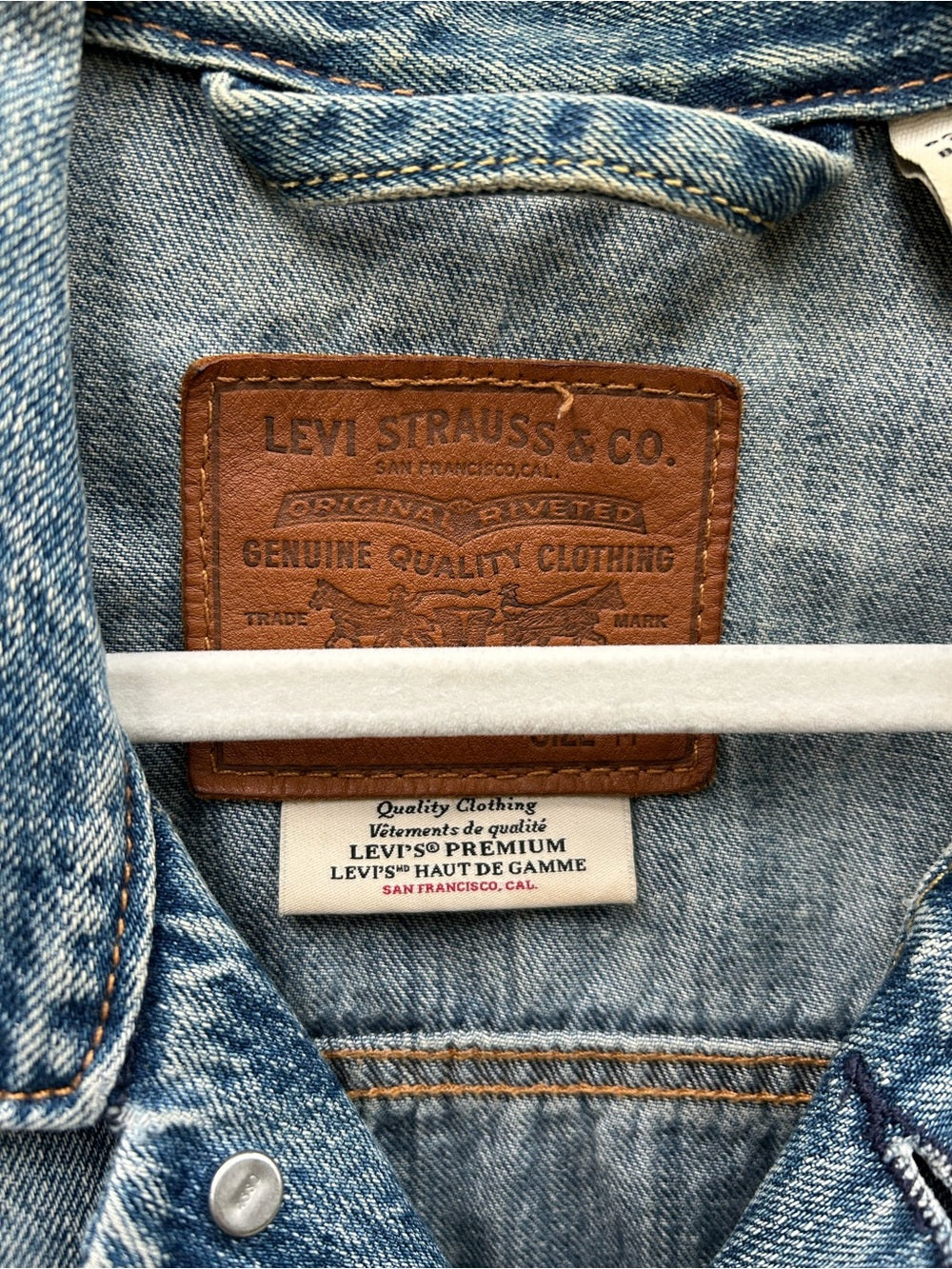 Levi’s Denim Trucker Jacket, size M