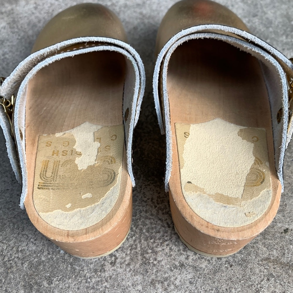 Sven gold Childrens clogs, EU 28 (Toddler 11)