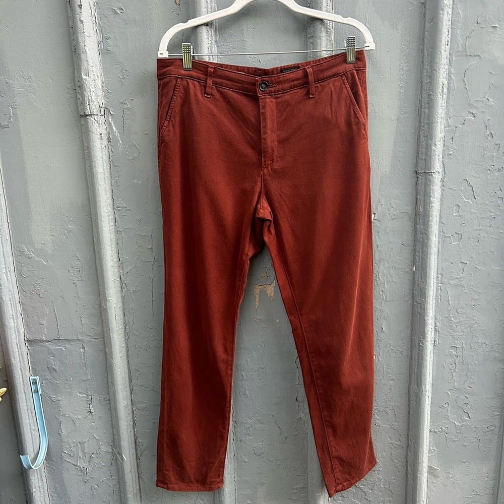 AG Caden Burgundy trouser, size 29