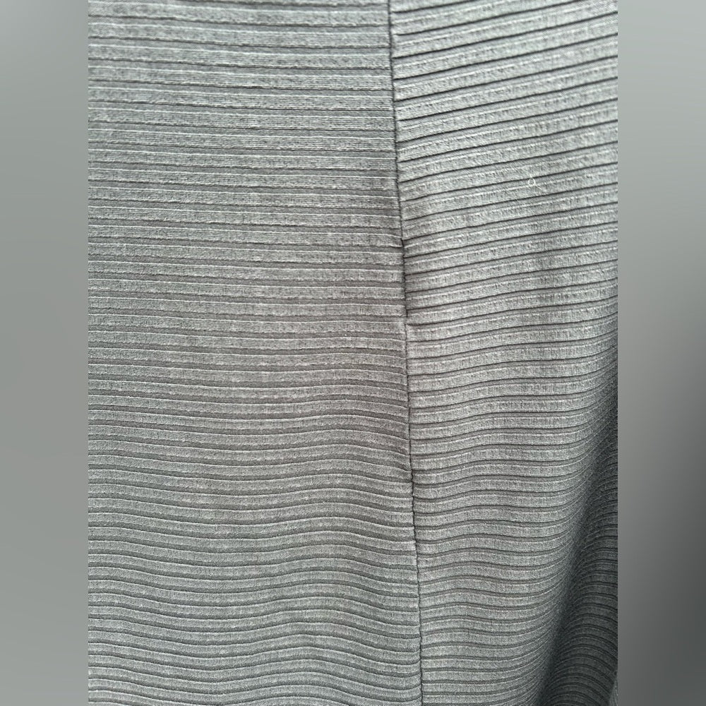 Hackwith Design House Khaki Ribbed Tee, 1/2 (size 1X/2X)